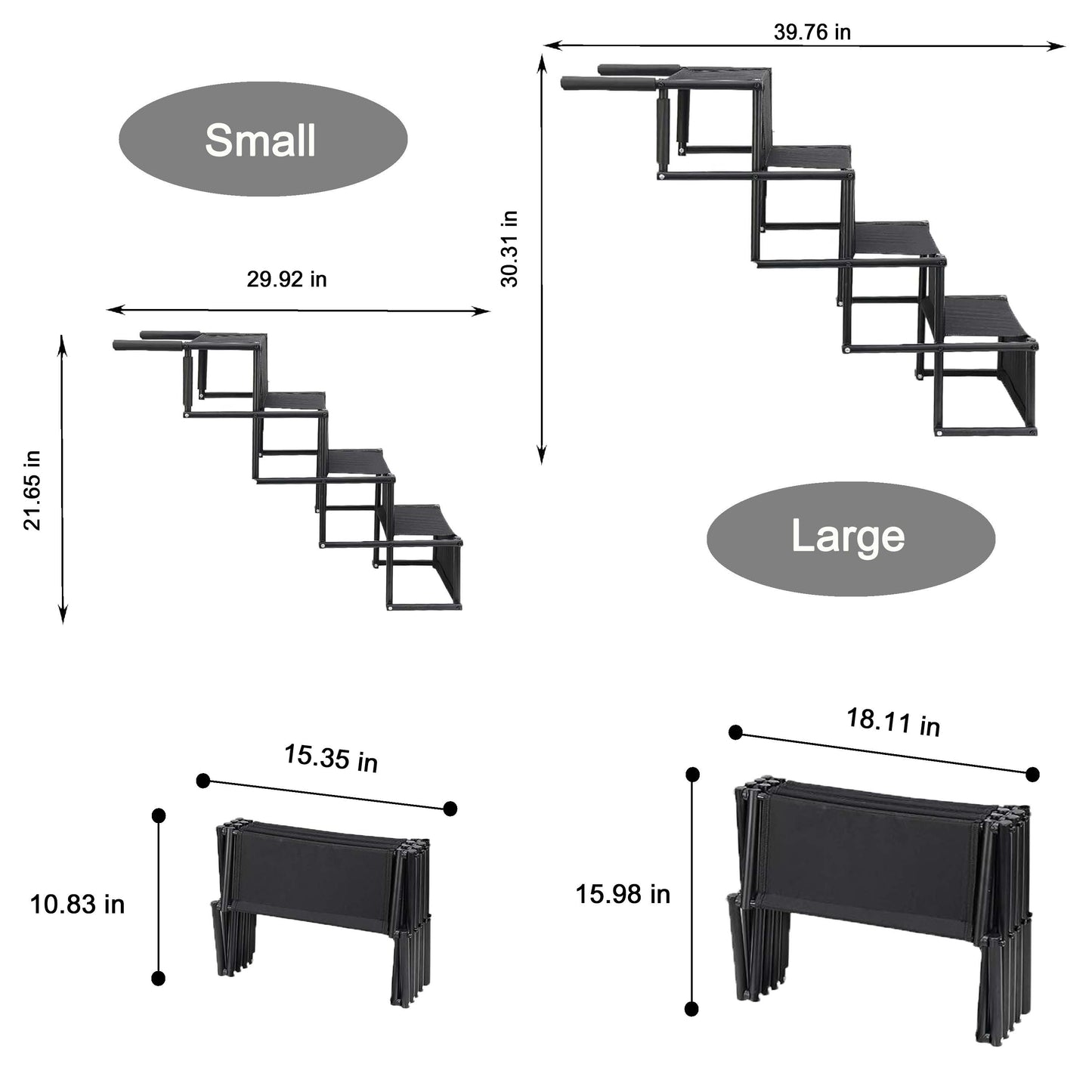 Collapsible Pet Stairs